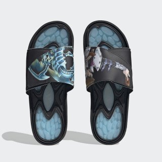 Adidas Reptossage Yu-Gi-Oh Black HQ4276 тапочки 23 см