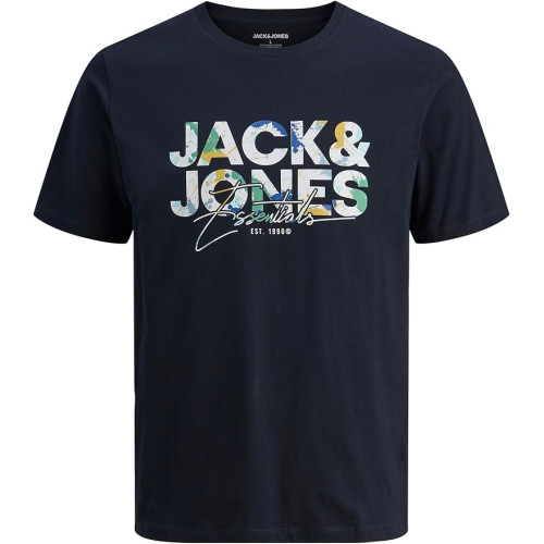 Мужская синяя футболка Jack&Jones оригинал