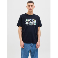 Мужская синяя футболка Jack&Jones оригинал