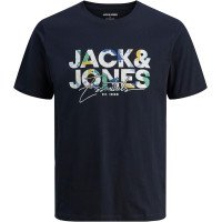 Мужская синяя футболка Jack&Jones оригинал