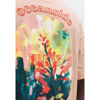 Мужская пудровая футболка Jack&Jones JORMONTAUK оригинал