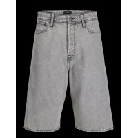 Шорты мужские JACK & JONES JJIRON серые джинсовые