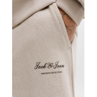 Шорты мужские JACK & JONES JPSTGORDON трикотажные бежевые