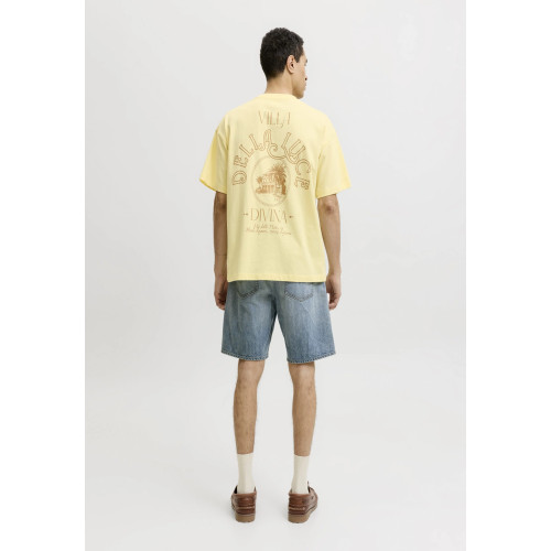 Мужская желтая футболка Jack&Jones JORCOTEDAZUR оригинал