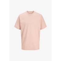 Мужская пудровая футболка Jack&Jones JORRIVIERA оригинал