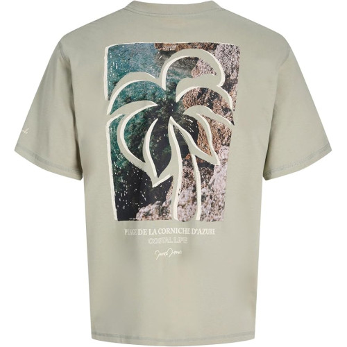 Мужская хаки футболка Jack&Jones JORHYERES оригинал