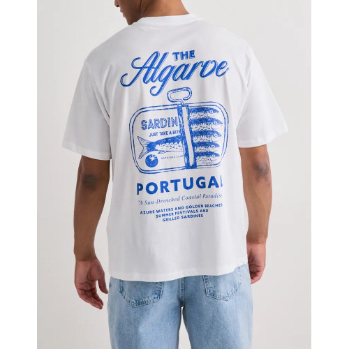 Мужская белая футболка Jack&Jones JORVACATION оригинал