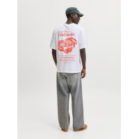 Мужская белая футболка Jack&Jones JORVACATION оригинал