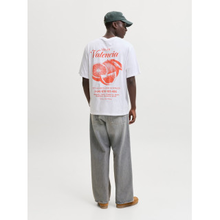 Мужская белая футболка Jack&Jones JORVACATION оригинал