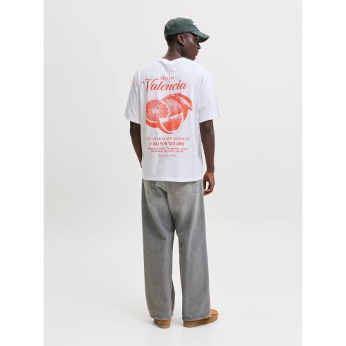 Мужская белая футболка Jack&Jones JORVACATION оригинал