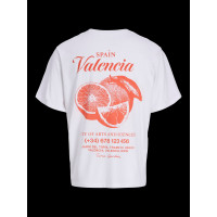 Мужская белая футболка Jack&Jones JORVACATION оригинал