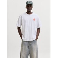 Мужская белая футболка Jack&Jones JORVACATION оригинал