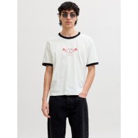 Мужская белая футболка Jack&Jones JORMENTON оригинал