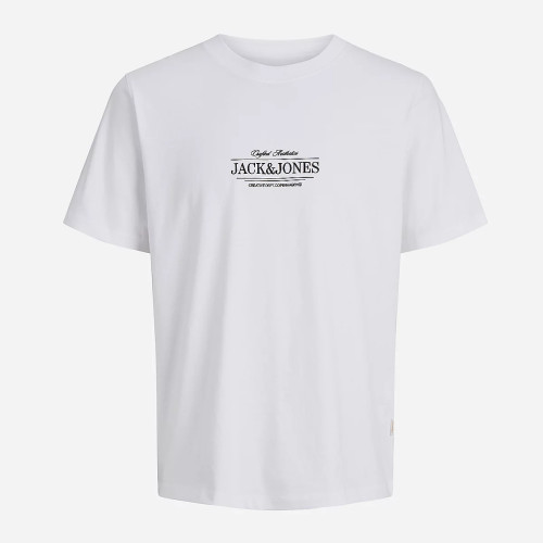 Мужская белая футболка Jack&Jones JORCASSIS оригинал