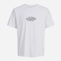 Мужская белая футболка Jack&Jones JORCASSIS оригинал