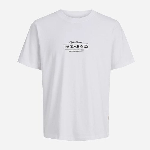 Мужская белая футболка Jack&Jones JORCASSIS оригинал