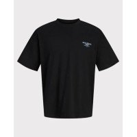 Мужская черная футболка Jack&Jones Jorsanremo оригинал
