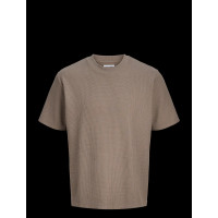 Мужская бежевая футболка плотная Jack&Jones JJEAUSTIN