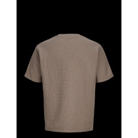 Мужская бежевая футболка плотная Jack&Jones JJEAUSTIN