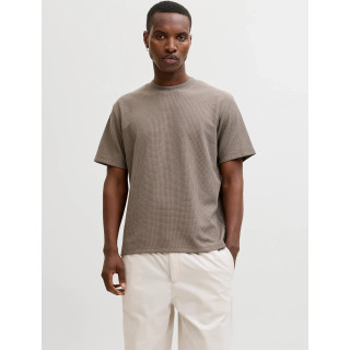Мужская бежевая футболка плотная Jack&Jones JJEAUSTIN