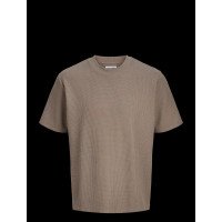 Мужская бежевая футболка плотная Jack&Jones JJEAUSTIN