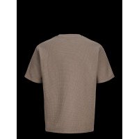 Мужская бежевая футболка плотная Jack&Jones JJEAUSTIN