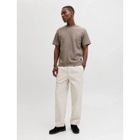 Мужская бежевая футболка плотная Jack&Jones JJEAUSTIN