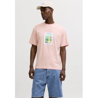 Мужская пудровая футболка Jack&Jones JORCASSIS оригинал