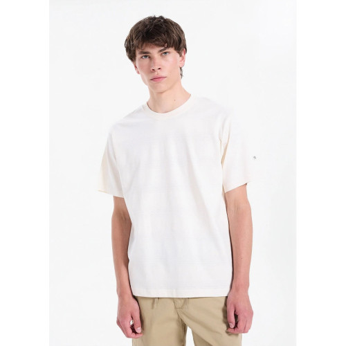 Мужская бежевая футболка Jack&Jones Jorrıvıera