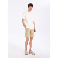 Мужская бежевая футболка Jack&Jones Jorrıvıera