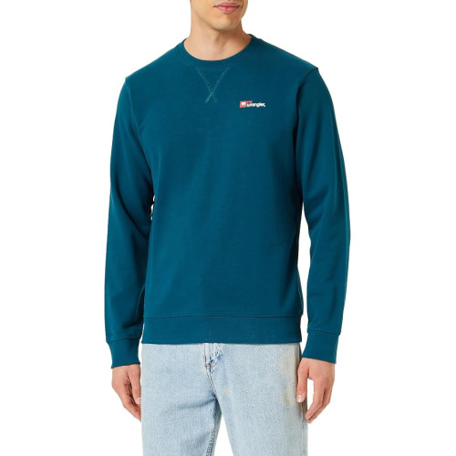 Свитшот Wrangler бирюзовый M трехнитка