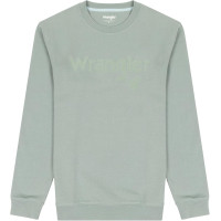 Свитшот Wrangler мятный M трехнитка