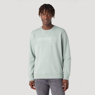 Свитшот Wrangler мятный M трехнитка