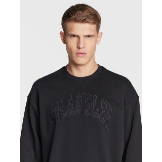 Свитшот Wrangler черный XS трехнитка
