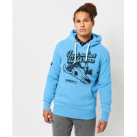 SUPERDRY Heritage Mountain Hoodie голубой 