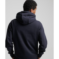 SUPERDRY Code Logo Chenille Hoodie синее 