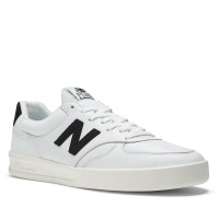 New Balance CT300SB3 мужские белые кожаные кеды  