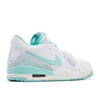 Jordan Legacy 312 Low HJ9041-100 белые кожаные кроссовки