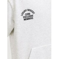 Мужское оверсайз худи Jack & Jones Jcocrest светлое