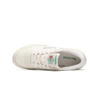 Reebok Club C 85 100007797 белые кожаные кроссовки 