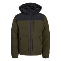 Мужская короткая куртка Jack & Jones Jjeotto хаки 3xl