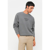 Свитшот JACK & JONES JPRBLUDANIEL серый трехнитка