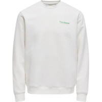 Only & Sons мужская толстовка трехнитка светлая 