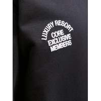 Мужское оверсайз худи Jack & Jones Jcocrest черное