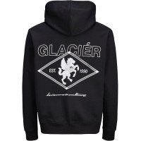 Мужское оверсайз худи Jack & Jones Jcocrest черное