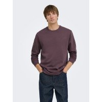 Свитшот Only & Sons Onsdane пурпурный
